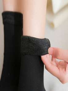 Outdoor Sports 4/8 Pairs Thick Warm Snow Socks - Essential For Cold Weather - Comfortable & Fashionable - Multicolor - View 7