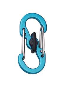 Carabiner Keychain Clip,Double-Sided Opening With No Lag,Keychain Hook,Hiking Keychain Accessory,Mini Carabiner,Backpack Charm.Gifts - Multicolor - View 14