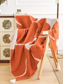 1pc Plaid Sofa Blanket, Multi-Functional Throw, Bohemian Polyester Fiber, One Size, Detailed Warm & Soft, Suitable For Living Room, Bedroom, Home Use - Multicolor - View 5