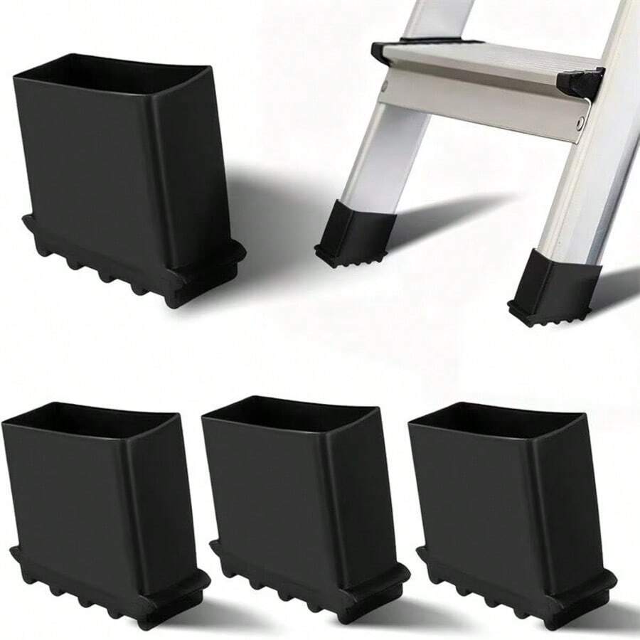 Home Ladder Accessories Thickened Ladder Parts Indoor Non-Slip Silent Foot Pads Rubber Tube Plug Feet Caps, Inner Diameter: 2.5*5cm