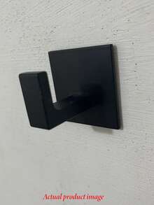 Heavy Duty Bathroom Hook, Self-Adhesive Design, No Drilling Required, Square Hook, Rust-Proof, Durable, Suitable For Hanging Clothes, Hats And Towels, Perfect For Kitchen And Living Room Use - Multicolor - View 9