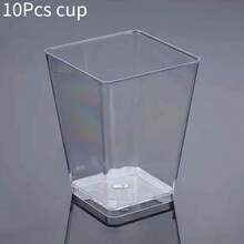 10/25/50/100pcs 5oz Clear Dessert Cups, Meal Prep And Portion Control, Individual Mini Containers For Greek Yogurt, Protein Pudding, Overnight Oats And Snacks, Tight-Fitting Lids Keep Everything Fresh, Stackable For Fridge - Transparent - View 11