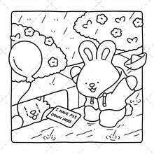 Adult Coloring Book, Cozy Corners, Cute Animals, Relaxing And Fun Doodles, Stress Relief, Fantasy Illustrations And Exquisite Art, Adult Coloring Activity, Drawing And Painting Book - Single Piece - View 3