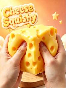 1/3/5pcs Cheese Squeeze Toy, Ultra-Thin Ultra-Soft Slow Rebound Toy, ASMR Sound-Activated Toy, Ultra-Crispy Ultra-Easy To Squeeze, Perfect Choice For Holiday, Birthday, Halloween, Thanksgiving, Christmas, Labor Day, Back To School, Party Gifts, Squeeze Toy, Crispy Squeeze, Crispy Butter Squeeze, Squeeze, Fruit Puree Ball, Stress Relief Toy, Dumpling Squeeze, School Supplies, Btsarmy, Halloween Decoration - Multicolor - View 5