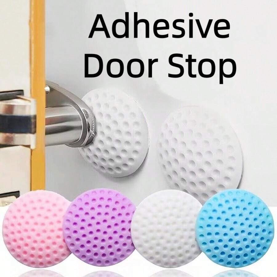 1/4/8pcs Door Handle Wall Bumper Pads