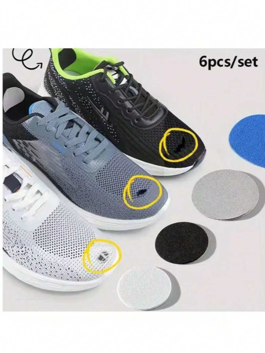 PU Material Shoe Upper Repair Anti-Abrasion Patch, Leather Shoe Hole Repair Patch, Casual Shoe Anti-Abrasion Heel Patch