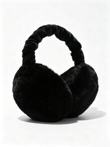 Ultra Soft Plush Earmuffs - Foldable, Warm, Comfortable, Cold-Resistant, Unisex Design For Winter Outdoor Activities, Hand Washable, Winter Accessorie - Multicolor - View 11