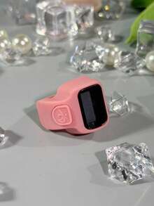 Contador de anillos electrónico, contador de anillos digital de mano para aliviar el estrés - Multicolor - Ver 9