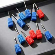 1PC Professional Diamond Milling Cutter Nail Drill Bits Set For Manicure Accessory Pedicure Eletric Machine Nail Bit Burr Tool - Silver - View 3