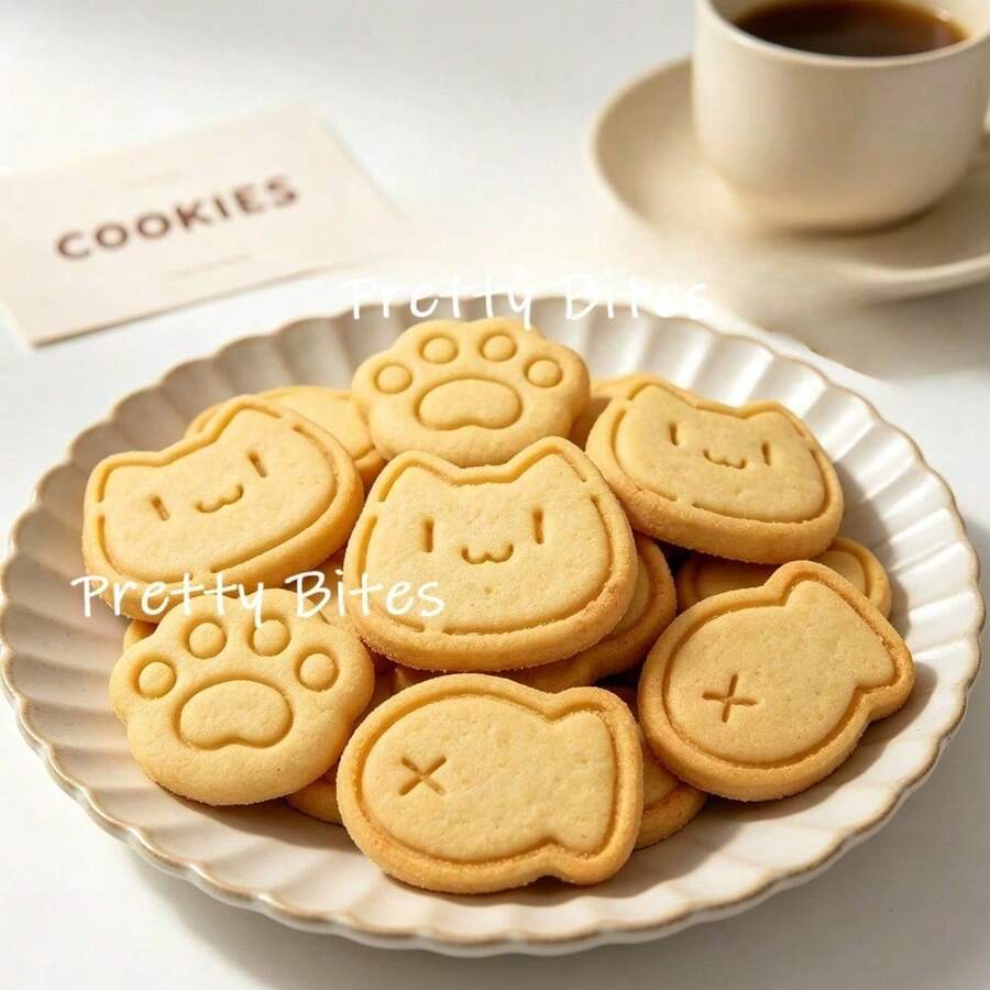 1/3pcs/Set Cartoon Cat Biscuit Mold Small Fish Cat Claw Cookie Cutter Embossers Biscuit Molds Fondant Cake Decoration Tools