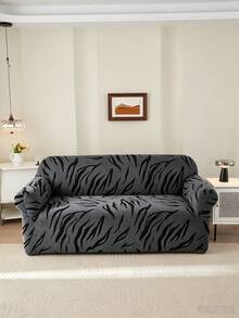 1 Buah Sarung Sofa Katun Lembut Kationik Anti Debu dan Anti Hewan Peliharaan, Jacquard Mewah Timbul dengan Pola Daun Besar Minimalis, Nuansa Warna yang Kaya, Tebal, Gaya Musim Gugur/Musim Dingin untuk Sofa 1/2/3/4 Dudukan - MultiWarna - View 5