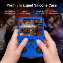 Color Silicone Case For R36S Handheld Game Console Silicone Protective Cover Anti-Scratch Storage Box Soft Shell - View 7
