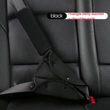 Adjustable Car Seat Belt Shoulder Pad, Multiple Colors, Ergonomic Design, Premium Comfortable Travel Accessory - A - View 16