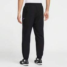 Nike Dri-FIT Men's Quick-Dry Tapered Knit Training Pants - Black - View 2