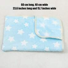 Pet Blanket For Small And Medium Dogs, Also Suitable For Various Small Animals And Cats, Washable, Soft Flannel Fabric, Five-Point Star Embroidery, Lightweight And Breathable, Suitable For All Seasons, Can Be Used As Dog Bed And Dog Mat - Multicolor - View 14