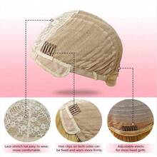613 Blonde Color Pixie Cut Wig Short Straight Human Hair Wigs For Women Full Machine Made Wig - S60 - View 5