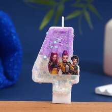 asmodee شموع أرقام كيك عيد الميلاد K-Pop Devil Hunter من 0-9، باللونين البنفسجي والأبيض، ديكور احتفالي يدوي مستقل لمجموعة Devil Hunter، إبداعي، مناسب لعيد الميلاد وحفلات العطلات، مناسب للأولاد والبنات - مقاس موحد - مشاهدة 7