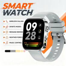 NcmRyu Smartwatch Layar Sentuh Penuh Definisi Tinggi Terbaru, Unisex - Mendukung Panggilan Nirkabel/SMS/Berbagai Mode Olahraga/Kontrol Kamera Jarak Jauh/Lampu LED Luar Ruangan, Kompatibel dengan Android dan iOS, Pengisian Daya USB, Casing Paduan/Tali Silikon/Tali Logam, Layar Definisi Tinggi Gaya Modern, Pilihan Hadiah Ideal, Jam Tangan Pelacak Aktivitas, Smartwatch Kebugaran, Smartwatch Multifungsi, Cocok untuk Halloween, Thanksgiving, Natal, dan Lainnya - MultiWarna - View 12