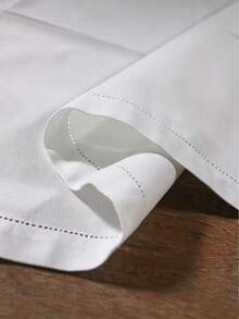 Custom Logo Embroidered Luxury Linen Napkins, Personalized Logo Embroidered Linen Napkins, Company Logo Embroidered Napkins, Suitable For Company Dinner - Multicolor - View 6