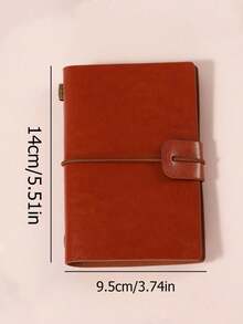 1/2PCS High-Quality Kraft Paper Notebook, Portable And Lightweight, Suitable For Note-Taking, Inspiration Recording, Sketching, Perfect For Birthday, Graduation, Thanksgiving, Christmas, Halloween - Multicolor - View 3