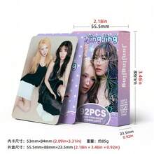 92pcs Tai Xing JanJingJing KPOP LOMO Photo Cards - A - View 6