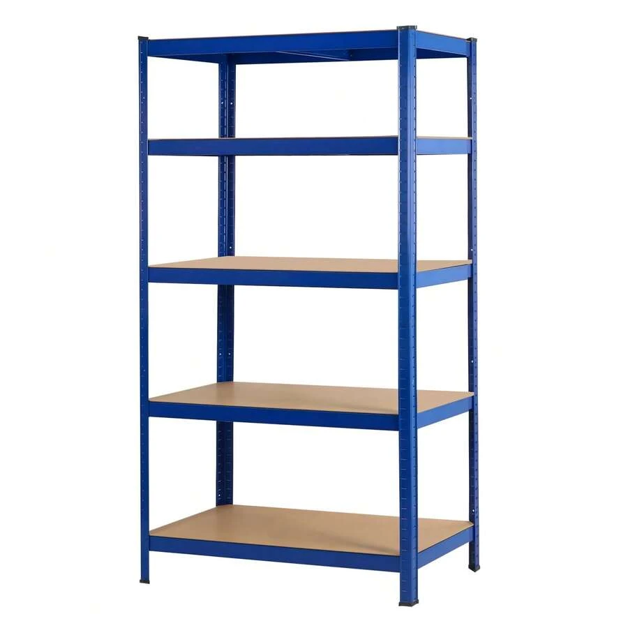 Warehouse 5 Tier Racking Shelf Heavy Duty Steel Garage Shelving Unit 150x70x30cm - DTGS12BU01157001 - View 1