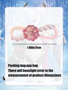 asmodee Internet-Famous Frozen Glittery Sand Sequin Hair Accessory Set, Featuring Multiple Netted Bow-Edge Clips With Elastic Hair Bands, Exquisite Card Paper Packaging And Stylish Accessories - Multicolor - View 3