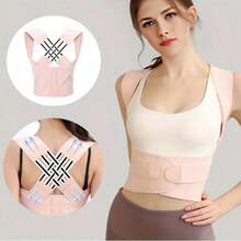 1pc, Women's Waist Trainer With Chloroprene Rubber Body Shaping Belt, Abdominal Reduction, Abdominal Sweat Shaping Exercise, Waist Cinching,Due To Different Production Batches,There May Be Some Color Differences - Pink - View 3