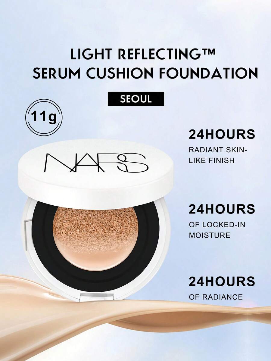 NARS LIGHT REFLECTING™ 光澤氣墊粉底液 -SEOUL- 淨重 0.38 Oz. 11 G - #首爾-11g - 查看 1