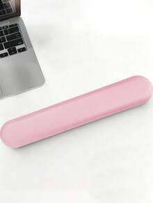 Ergonomic Keyboard Wrist Rest Pad, Soft Memory Foam Wrist Support Cushion, Non‑Slip Base Keyboard Palm Rest For Computer Laptop Office Gaming Typing, Cute Desk Decor Accessory - View 2
