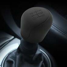 Silicone Gear Shift Knob Cover, Anti-Slip Manual 6-Speed Gear Lever Handle, Car Interior Protection Accessory - A - View 8