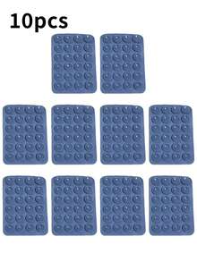10pcs Reusable Anti-Slip Rug Grippers, Suction Cup Carpet Fixing Pads To Help Prevent Rugs From Sliding And Shifting, Rug Holders For Living Room, Bedroom And Kitchen - Multicolor - View 9