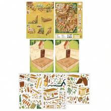 New, Upgraded Craftsmanship, 3D Visual Effect Scene Stickers, Immersive Handmade Collage, Adult Handmade Stickers, Miniature Landscape Stickers, Characters/Animals/Plants/Houses, Unlock Creative Moments, Playable And Collectible 3D Landscape Treasures! - Multicolor - View 10