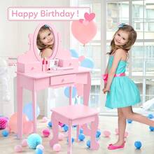 Vanities & Vanity Benches - Pink - View 4