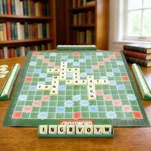 1pc English Word Spelling Desktop Board Game Creative 4-Player Mini English Letter Game Toy - Multiplayer Party Prop - Family Activity Toy - Perfect Birthday Gift For Friends - Perfect Gift - Holiday Gift - Gift - Multicolor - View 3