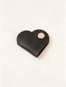 Heart-Shaped Faux Leather Cable Organizer, Multi-Color Earphone And Cable Storage Box, Battery-Free Cable Management Clip, Unisex Cable Organizer Set - New Arrival - View 16