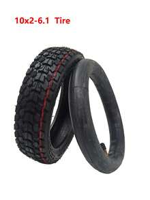 10x2-6.1 Tire Inner Outer Tube With Wheel Hub Compatible With Xiaomi Mijia M365 Series Electric Scooter High Performance Pneumatic Tyre - A - View 7