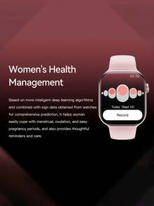 Microwear Smartwatch Compatible With Android And IOS Phones, 2.08-Inch LTPO Screen, Fitness Tracker With 170+ Sports Modes, ChatGPT AI Smartwatch, Heart Rate, Blood Oxygen And Sleep Monitoring - Black - View 7
