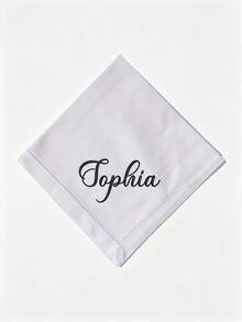 Custom Logo Embroidered Luxury Linen Napkins, Personalized Logo Embroidered Linen Napkins, Company Logo Embroidered Napkins, Suitable For Company Dinner - Multicolor - View 5