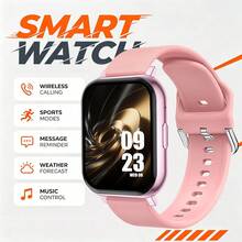 Smart Watch, Latest 1.83-Inch 180mAh Battery Fashion Full Screen Touch Outdoor Sports Smartwatch, Suitable For Men And Women, Supports Wireless Calling, Message Notification, Sports Tracking, Step Counting, Wireless Music Playback, Multiple Sports Modes, Perfect Holiday Gift - Multicolor - View 14