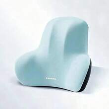 1pc Office Lumbar Support Cushion Seat Pad, Workstation Long Sitting Waist Protector, Lumbar Pillow, Office Chair Backrest Headrest - Multi-color - View 12