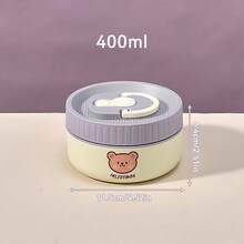 Hộp cơm Bento cho người lớn, hộp đựng cơm bằng thép không gỉ 304, hộp đựng cơm dùng được trong lò vi sóng, hộp chuẩn bị bữa ăn hình tròn có nắp, hộp cơm giữ nhiệt cho người lớn, hộp Bento kèm túi đựng cơm, hộp đựng thực phẩm cách nhiệt di động, hộp đựng thực phẩm du lịch cho học sinh - Nhiều màu - Xem 30