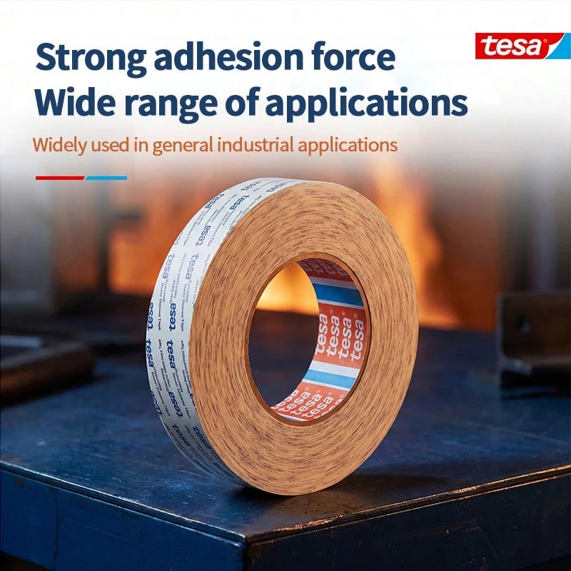 Tesa 88648 Non‑Woven Double‑Sided Adhesive Tape High Viscosity Heat‑Resistant Industrial Bonding Tape For DIY Craft Hardware Fixing,Support Die‑Cut Customization - Round - View 1