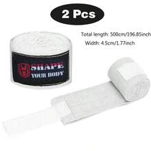 2pcs 3 Meters/5m Boxing Hand Wraps Muay Thai Adult Men Women Combat Sports Hand Bandages Cotton Hand Wrap Cloth - Multicolor - View 12