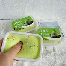 Simulation Ice Cream Box Cake Squishy Toy, Soft Squeeze Fidget Toy, Stress Relief Decompression Sensory Toy, Cute Food‑Shaped Toy For Entertainment & Collection - Multicolor - View 11