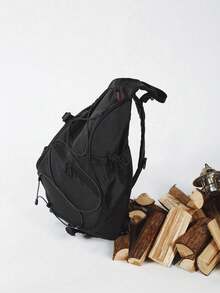 Large Capacity 's Crossbody Bag | Functional Style Chest Bag | Multi-Pocket Adjustable Shoulder Strap - Multicolor - View 5
