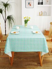 Rectangle PVC Tablecloth Waterproof Spill‑Proof Easy Clean Table Cover Decorative Table Protector For Dining Room Banquet Daily Use - Multicolor - View 3