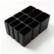 New 11-Compartment USB Cable Organizer/Tray, An Essential Accessory For Organizing Electronic Devices, A Desktop Drawer-Style Cable Organizer Suitable For Home And Office Use. - Multicolor - View 10