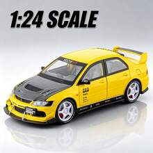 Maisto 1 Buah, Panjang 20,8 Cm, Lebar 9 Cm, Tinggi 6,2 Cm, Model Mobil Koleksi Die-Cast Alloy IX Skala 1:24, Dengan Ban Karet Simulasi dan Sayap Belakang Logam. Dapat Digunakan Sebagai Hiasan Meja - MultiWarna - View 1