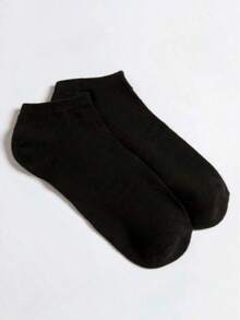 20/15/10/5/1 Pair Men's Minimalist Solid Color Low-Cut Socks, Moisture-Wicking & Breathable, Invisible Socks, Suitable For All Seasons - Multicolor - View 7